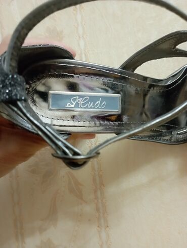 Çəkmələr: Çəkmə, Ölçü: 40, rəng - Gümüşü, İşlənmiş — 7