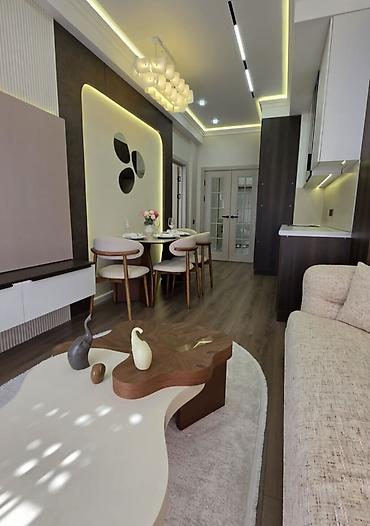 villa: 2 комнаты, 49 м², Асанбай мкр Элитка, 13 этаж, Дизайнерский ремонт — 6