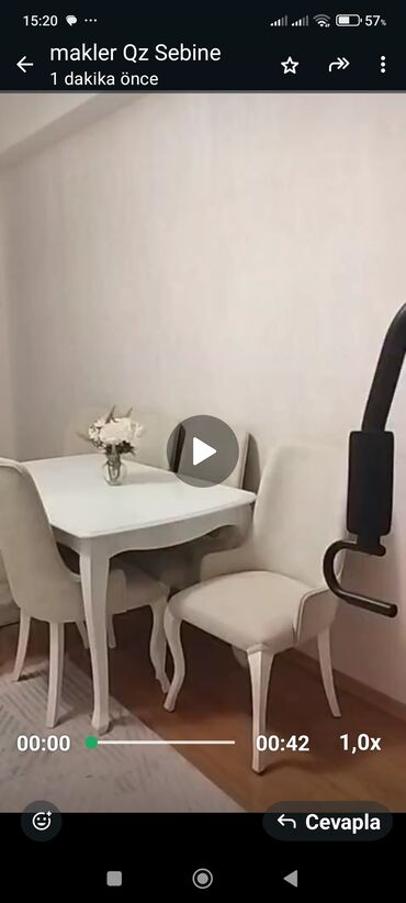 Uzunmüddətli kirayə mənzillər: Xırdalanda krisdal 2 də 2 otaqlı mənzil kirayə verlir 450 azenə xayiş