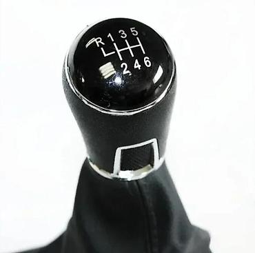 Tuning oprema: Ručica menjača sa manžetnom – 6 brzina + rikverc (R-1-3-5 gore levo; — 3