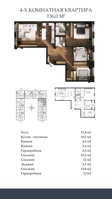 Новостройки от застройщика: Строится, Элитка, 2 комнаты, 38 м² at lalafo.kg — 26 Новостройки от застройщика: Строится, Элитка, 2 комнаты, 38 м² — 26