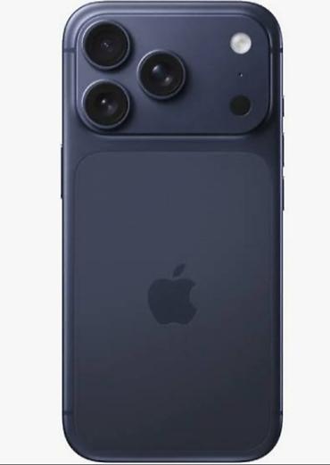 ayfon 24: IPhone 17 Pro, 256 GB, Blue Titanium, Barmaq izi, Simsiz şarj, Face ID — 1