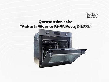 soba silver: Quraşdırılan soba "Ankastr Wooner M-ANP002/DINOX"Təsvir : Brend — 1