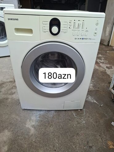 Paltaryuyan maşınlar: Paltaryuyan maşın Samsung, 5 kq, Avtomat, Qurutmasız