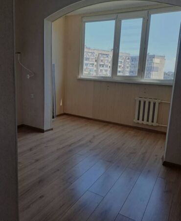 купить квартиру в центре бишкека: 1 комната, 45 м², 106 серия улучшенная, 6 этаж, Евроремонт