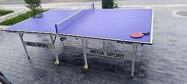 каток мини: Новый. Настольные теннисный стол MEGA SPORT - Полноразмерный игровой — 4