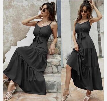 klasična crna haljina: Letnja haljina