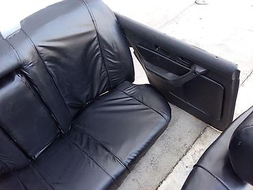 Двери и комплектующие: Кожаные сидение и карты от бмв е 34 салон е 34 черное — 12