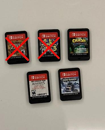 nintendo switch 1: Игровые картриджи Всё в наличии кроме Zelda и Splatoon 3 Crash + — 2
