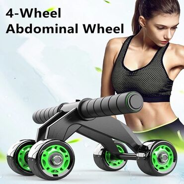 fitnes: Arığladıcı idman aləti, Abdominal wheel idman aleti. ✅Güclü, yaxşı