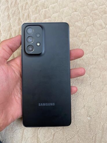 samsung s3350 ch@t 335: Samsung Galaxy A53, rəng - Qara