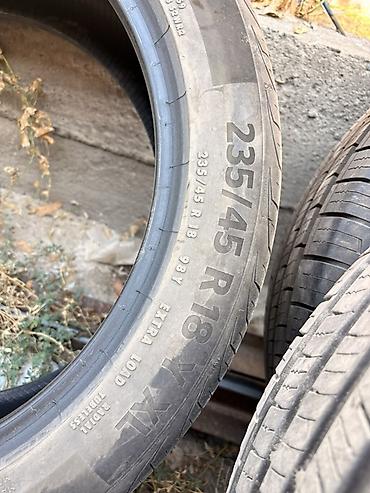 Летние шины 235/45 R18 XL, индекс нагрузки 98, индекс скорости Y