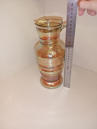 Qab-qacaq və mətbəx ləvazimatları: Rəng - Sarı, Şüşə, 3, 1 l, Çexiya — 6
