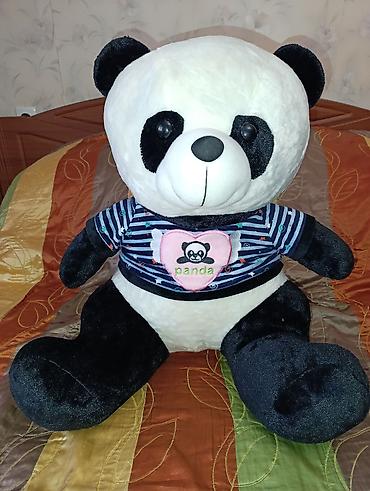 Yumşaq oyuncaqlar: Yenidir. Böyük ölçülü panda plyuş oyuncağı - Yumşaq, toxunuşa xoş — 1
