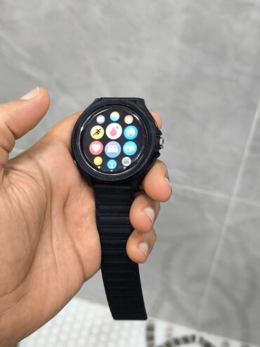 Smart saatlar: İşlənmiş, Smart saat, Xiaomi, Sim kart, rəng - Qara