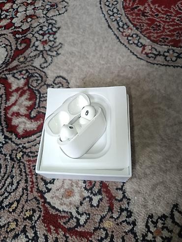 форма хлеба: Беспроводные вакуумные наушники, Apple, AirPods Pro, Новый — 3