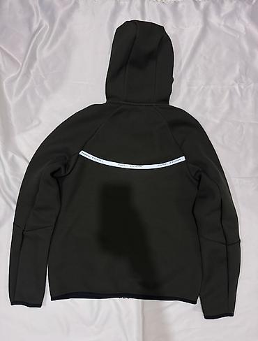nike tech flece: Мужская толстовка, M, Nike, Новый, цвет - Зеленый, Самовывоз — 3
