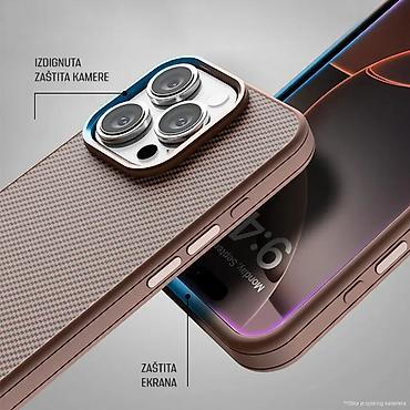 Maske i futrole za telefone: Maska Magsafe Kevlar za iPhone 16 Plus 6.7 siva. Uz brzu dostavu i — 5