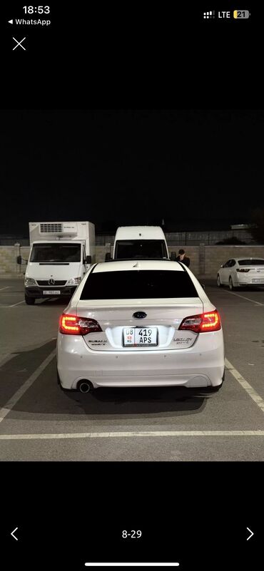 Subaru: Subaru Legacy: 2017 г., 2.5 л, Автомат, Бензин, Седан — 2