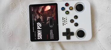 Digər oyun və konsollar: Portativ retro oyun konsolu - Korpus: ağ rəng, yığcam qatlanan — 2