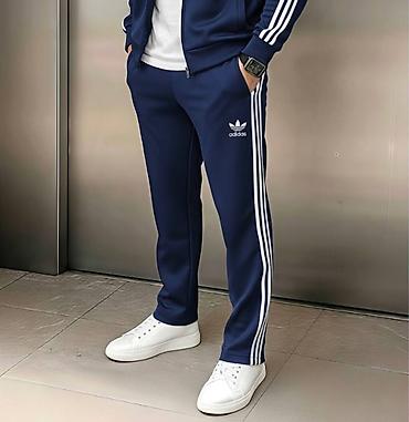 lakovane helanke: Adidas muška trenerka donji deo NOVO Novo Mokra likra Veličine l xl — 4