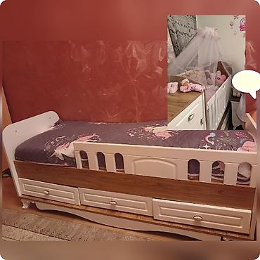 Beşiklər: Beşik matras daxil 80 azn unvan Bineqedi (Gulu)Uşaq çarpayısı – — 1
