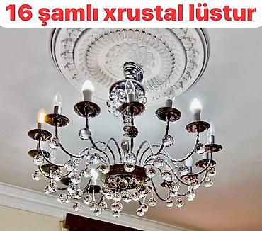 Çılçıraq, 10 və daha çox lampa, Xrustal lalafo.az -da Çılçıraq, 10 və daha çox lampa, Xrustal