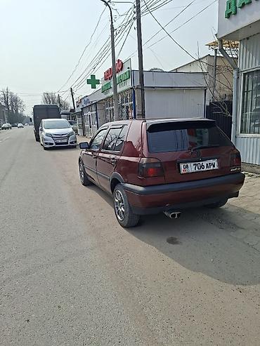 devo matiz: Volkswagen Golf: 1993 г., 1.8 л, Механика, Бензин, Хэтчбэк — 6