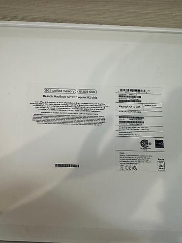 Ноутбуки Apple (MacBook): Продается Apple MacBook Air 15"3 M2/8Gb/512Gb Пользовалась сама at lalafo.kg — 3 Ноутбуки Apple (MacBook): Продается Apple MacBook Air 15"3 M2/8Gb/512Gb Пользовалась сама — 3