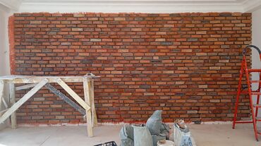 Fasad işləri: Kabançik usdasi dekorativni daş cay dasdari travertin daşlarin — 6