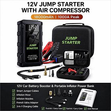 10s: Jump Starter K09 Çatdırılma Və Quraşdırılma Bizim Və Sizin Ünvanınızda — 4