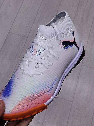Спорт жана хобби: Футбольные бутсы/сороконожки PUMA для игры на искусственном газоне — 1