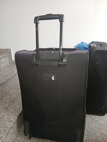 afrodita torbe: Veliki putni koferi na točkiće - Materijal: čvrsta tekstiln — 1