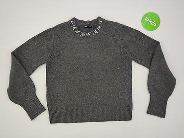 sweter w serca h: Sinsay, Sweter damski, rozmiar M — 2