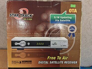 eurolux televizor: Star Track SR-X1050 rəqəmsal peyk qəbuledicisi. Peyk vasitəsilə