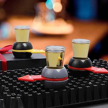 вечер: Игровая стопка «Spin the Shot» (вертушка со стопкой) - Настольная — 1