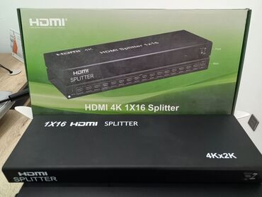 vga hdmi kabel: Hdmı Splitter 4K 1x16