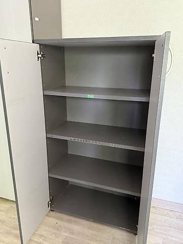 Офис шкафтары: Стол+3 шкафа, Офисный комплект мебели — 2