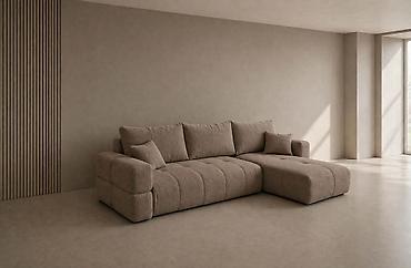 Ugaone garniture: Modularna ugaona sofa sa ležernim, modernim dizajnom - Ugaona — 6