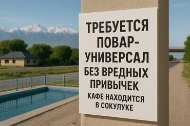 работу кондитер: Требуется Повар : Универсал, Более 5 лет опыта