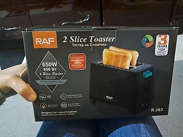 raf toster: Toster Raf, rəng - Qara, Yeni — 1