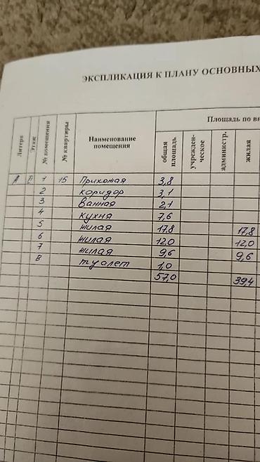3 комнаты, 57 м², Интергельпо 2 этаж, Косметический ремонт
