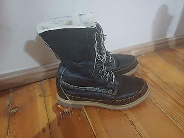 зимний обуви: Ботинки, 41, Timberland, Б/у, цвет - Коричневый, Самовывоз — 2