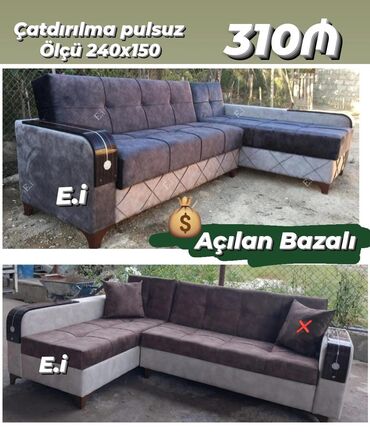 işlənmiş künc divanları: Künc divan