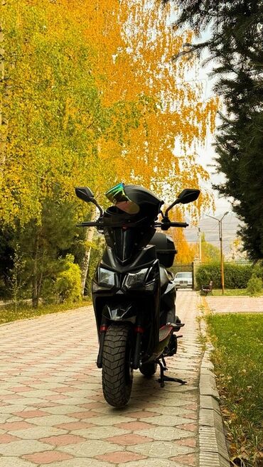 сидения степ спада: Скутер спорт-класса 50–150 см³ (визуально категория 12–14"), черный