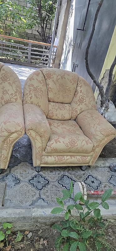 gencede mebel: İşlənmiş, Kreslo, Parça — 9
