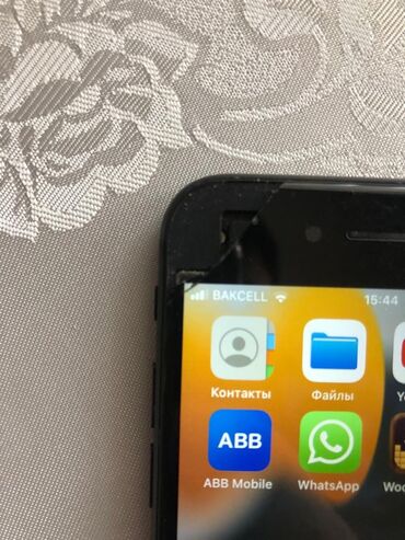 iphone x ekrani: IPhone 7, 32 GB, Qara, Barmaq izi