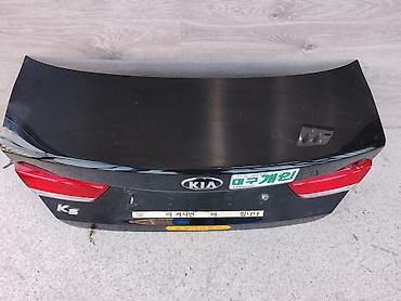 Kia: Крышка багажника для Kia K5 в отличном состоянии цвет черный оригинал — 2