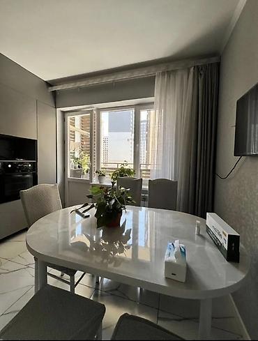 3 комнаты, 90 м², Ала-Арча ТРЦ Элитка, 4 этаж, Дизайнерский ремонт