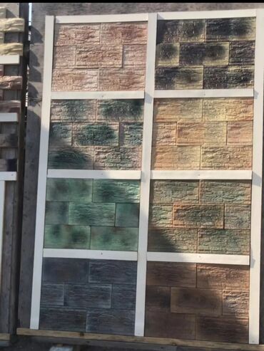 Dekorativ daşlar: Dekorativ fasad və daxili divar daş panelləri - Material: Beton — 8